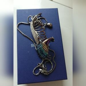 Super exquisite Swarovski peacock bracelet